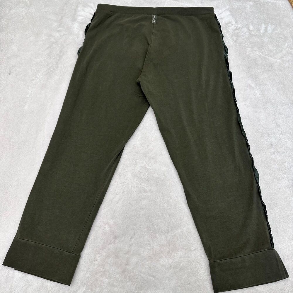 DEHA 2 Pair Leggings Pants Sz S & M Olive Navy Stretch Activewear - Picture 2 of 16